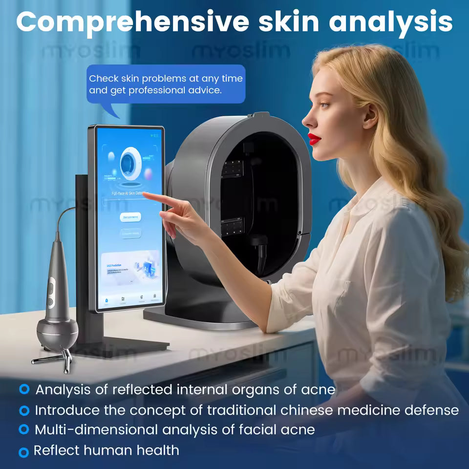 Intelligent Face Skin Analysis Scanner Machine
